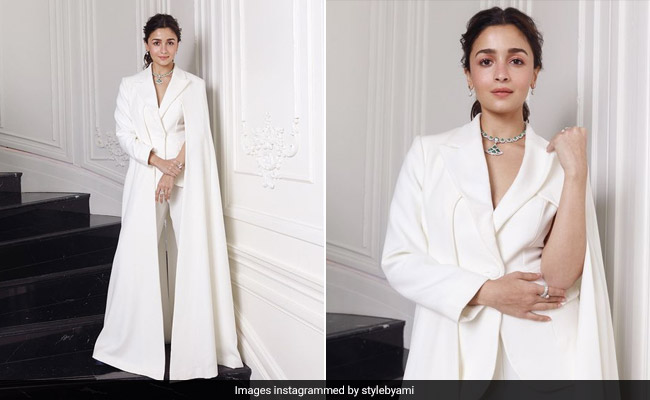 Alia Bhatt Makes Power Moves In A Truly Unique White Pantsuit