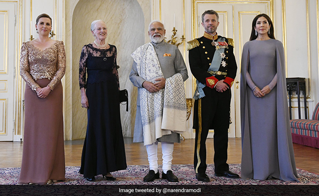 Watch: PM Modi Attends Royal Dinner Hosted By Queen Of Denmark, Margrethe II