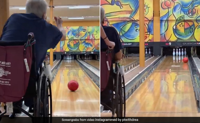 Watch: 90-Year-Old Goes Bowling For The First Time With Granddaughter
