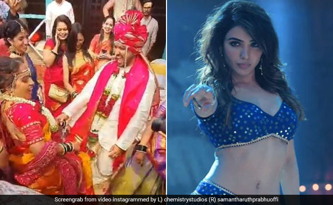 'पुष्पा' के 'ऊ अंटावा' गाने पर नाचते हुए सुध-बुध खो बैठी दुल्हन, दूल्हे को खींच कर ले जाना पड़ा- Video वायरल