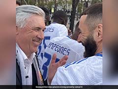 Watch: Real Madrid Manager's Prank Leaves Karim Benzema In Splits