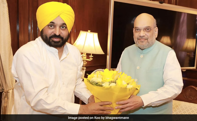 Centre To Give 2,000 More Paramilitary Personnel To Punjab: Bhagwant Mann