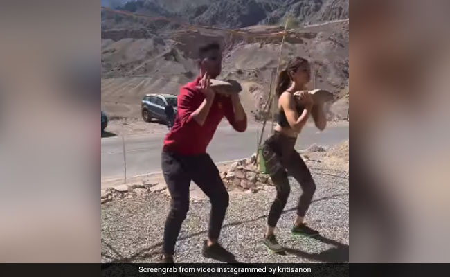 Ladakh Is Kriti Sanon's New Workout Venue. Check Out Her Mountain Of A Drill