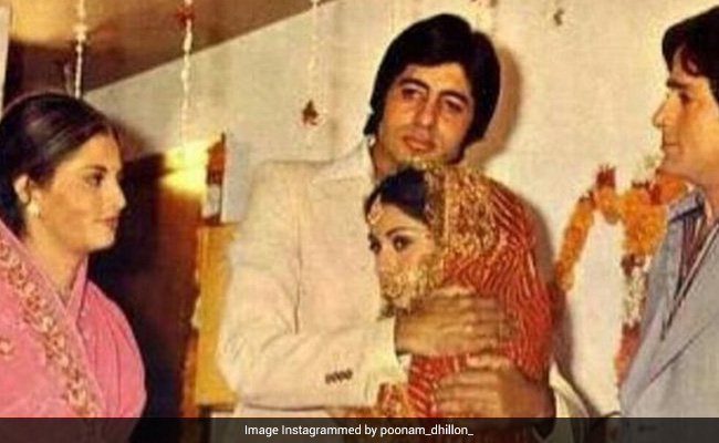 Poonam Dhillon And Amitabh Bachchan In A Throwback From Her First Film. Can You Guess The Name?