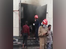 Fire Breaks Out At A Banquet Hall In Delhi's Ashok Vihar Fire Breaks Out At A Banquet Hall In Delhi's Ashok Vihar