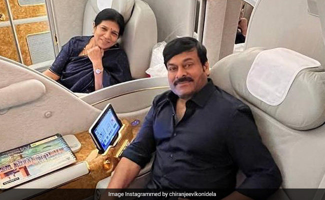 Chiranjeevi Takes His "First International Flight" Since The Pandemic