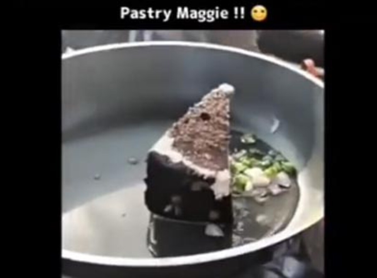 This Pastry Maggi Is Making Twitter Cringe - Watch The Video ...