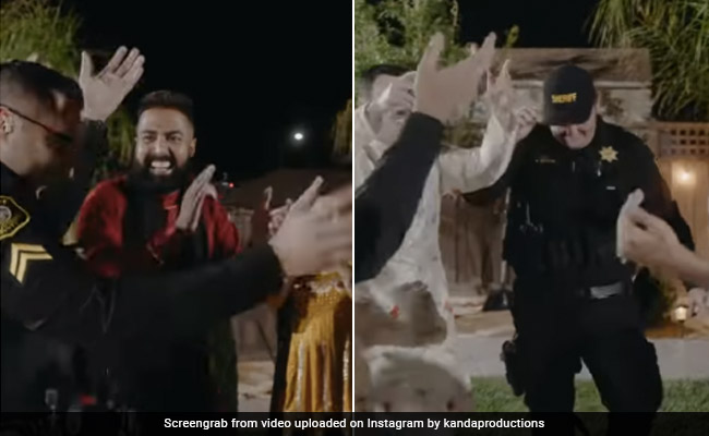 California Cops Respond To Noise Complaint, Start Dancing At Punjabi Wedding