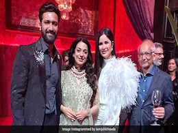 ICYMI: A Pic Of Katrina Kaif And Vicky Kaushal With Juhi Chawla From Karan Johar's Party ICYMI: A Pic Of Katrina Kaif And Vicky Kaushal With Juhi Chawla From Karan Johar's Party