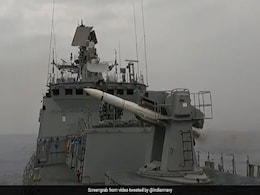 Watch: Indian Navy's Guided-Missile Hits Target With Absolute Accuracy Watch: Indian Navy's Guided-Missile Hits Target With Absolute Accuracy