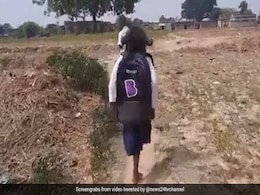 Watch: Bihar Girl, With 1 Leg, Is Unstoppable As She Walks A km To School Watch: Bihar Girl, With 1 Leg, Is Unstoppable As She Walks A km To School