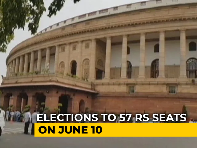 Elections to 57 Rajya Sabha seats on June 10