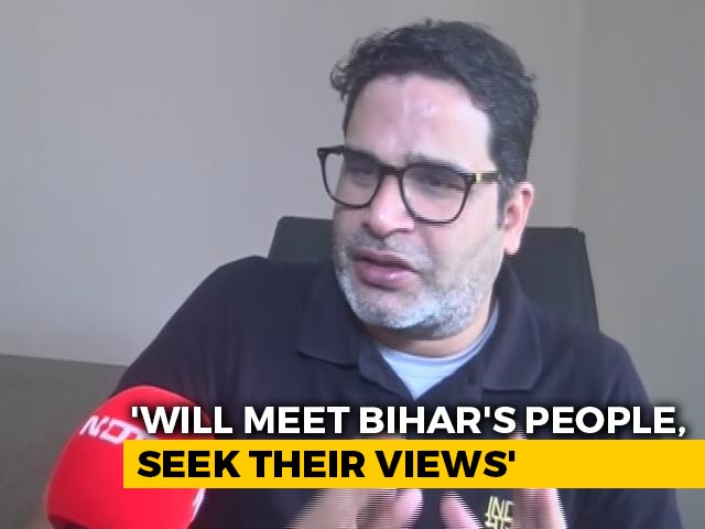 "If I Wanted To Contest From Bihar...": Prashant Kishor