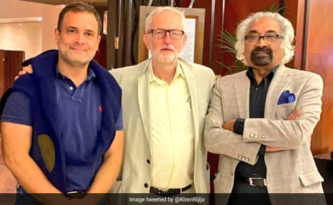 Congress vs BJP Over PM, Rahul Gandhi Pics With Controversial UK MP