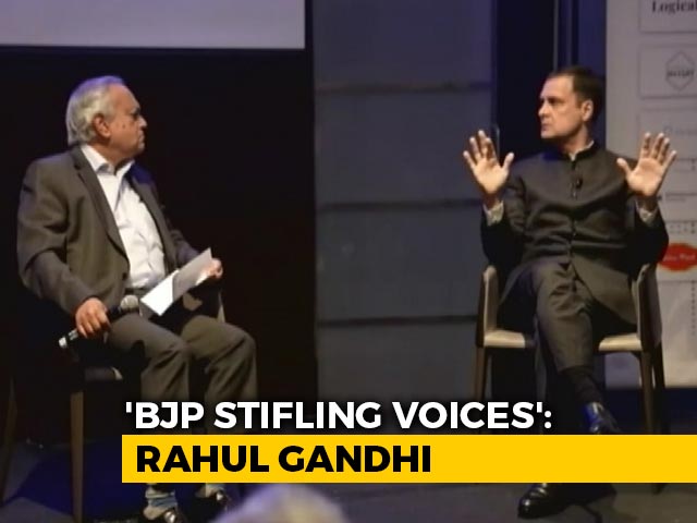 "Congress Fighting To Regain India," Says Rahul Gandhi