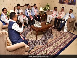 Assam's Himanta Sarma's Dinner For Union Ministers, Chief Ministers Assam's Himanta Sarma's Dinner For Union Ministers, Chief Ministers