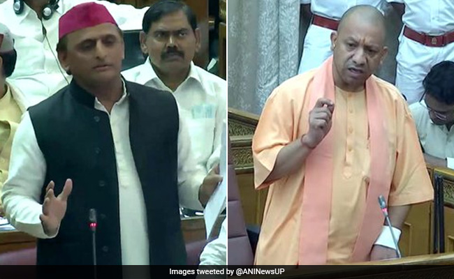 "Indecent": Yogi Adityanath On Akhilesh Yadav's "Father's Money" Barb