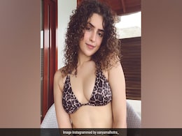 Sanya Malhotra In An Animal Print Swimsuit Is Making This Summer Day So Much More Fierce Sanya Malhotra In An Animal Print Swimsuit Is Making This Summer Day So Much More Fierce