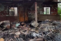 At Assam Charred Police Station, Cops Claim Conspiracy Behind Mob Attack At Assam Charred Police Station, Cops Claim Conspiracy Behind Mob Attack