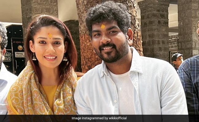 Vignesh Shivan Visits Shirdi With His "Kanmani" Nayanthara To Seek Blessings "For All The Lovely Moments"