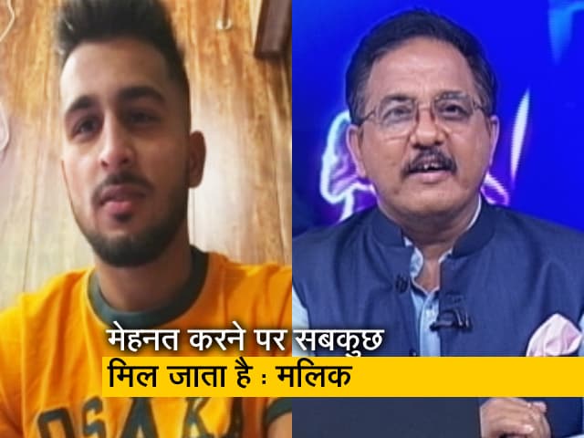 उमरान मलिक ने NDTV को बताया अपनी तेज गेंदबाजी का राज, बोले-'यह गॉड गिफ्टेड है'