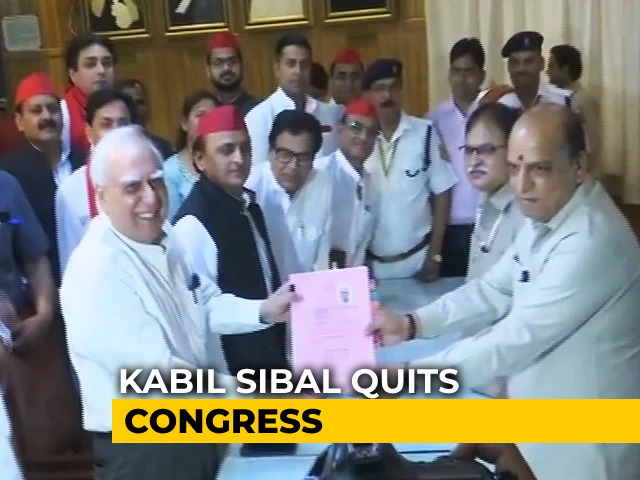Kapil Sibal Says He Is Ex Congress, To Run Again For Rajya Sabha