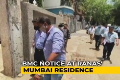 Civic Body Reaches Maharashtra MP-MLA Couple's Home Over "Illegal Construction" Civic Body Reaches Maharashtra MP-MLA Couple's Home Over "Illegal Construction"