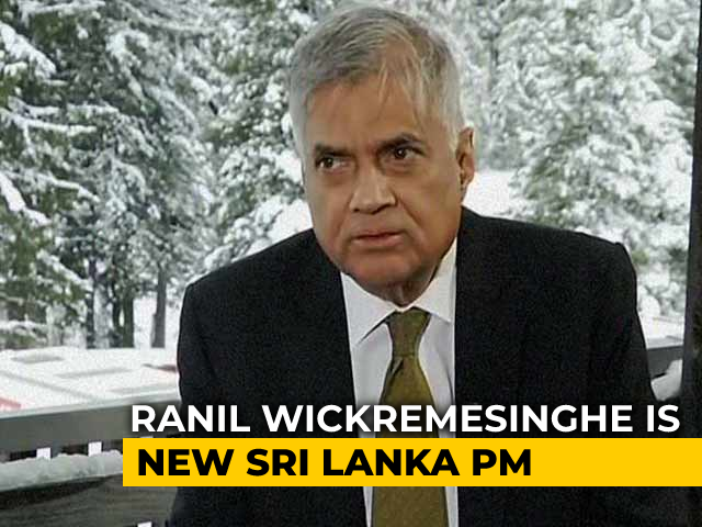 Ranil Wickremesinghe Appointed Sri Lanka's New Prime Minister