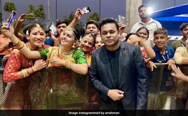 After IPL Performance, AR Rahman Posts About Barricade Giving Up Due To "Overflowing Love"
