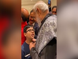 Watch: As Indian Boy Sang Patriotic Song, PM Modi Grooved With Him Watch: As Indian Boy Sang Patriotic Song, PM Modi Grooved With Him