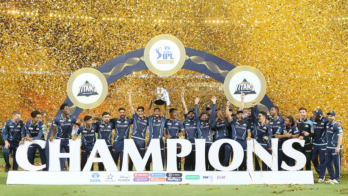 Gujarat Titans Beat Rajasthan Royals By 7 Wickets To Win IPL Title In Debut Season