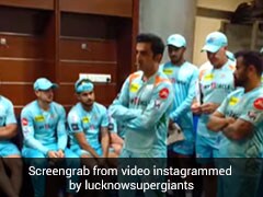 Watch: Gautam Gambhir's Fiery Speech After LSG's Defeat vs Gujarat Titans