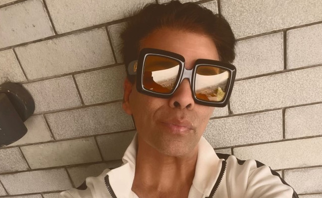 Karan Johar Just Dropped A New Selfie And Tells You Exactly What To Look At