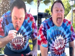 Fastest Time To Eat Carolina Reaper Chilli: US Man Sets Guinness World Record Fastest Time To Eat Carolina Reaper Chilli: US Man Sets Guinness World Record