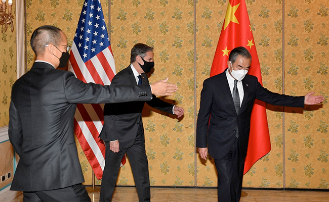 China's Strategy, A Rules-Based Order, Not A "Cold War": Top US Diplomat