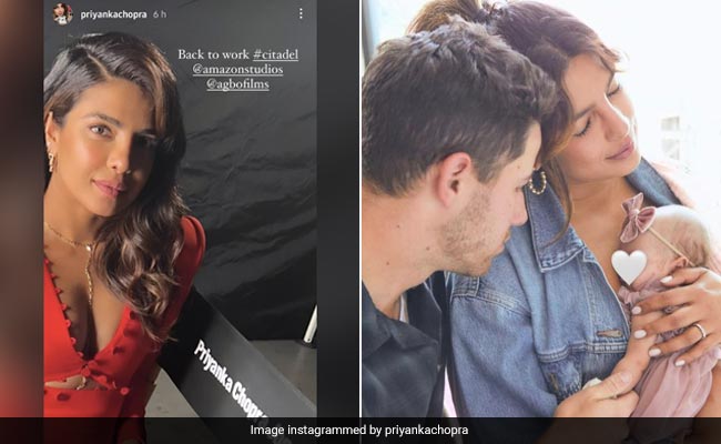 Priyanka Chopra Is "Back To Work" After Welcoming Her Daughter Home