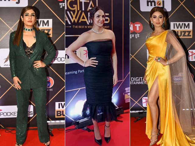 Raveena Tandon And Esha Deol Arrive In Style