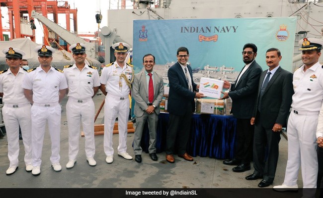 India Sends 25 Tonnes Of Medical Supplies To Crisis-Hit Sri Lanka