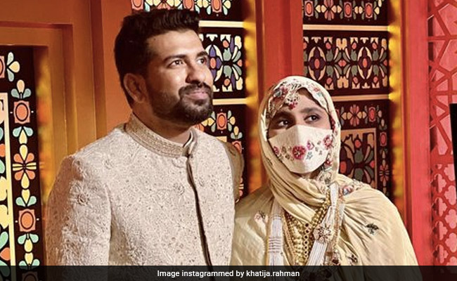 AR Rahman Shares An Adorable Video From Daughter Khatija And Riyasdeen's Reception