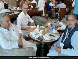 "Amicable Solutions Found": Shashi Tharoor On Debates At Congress Meet "Amicable Solutions Found": Shashi Tharoor On Debates At Congress Meet