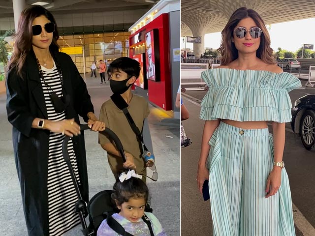 Shilpa Shetty And Shamita Shetty's Airport Diaries