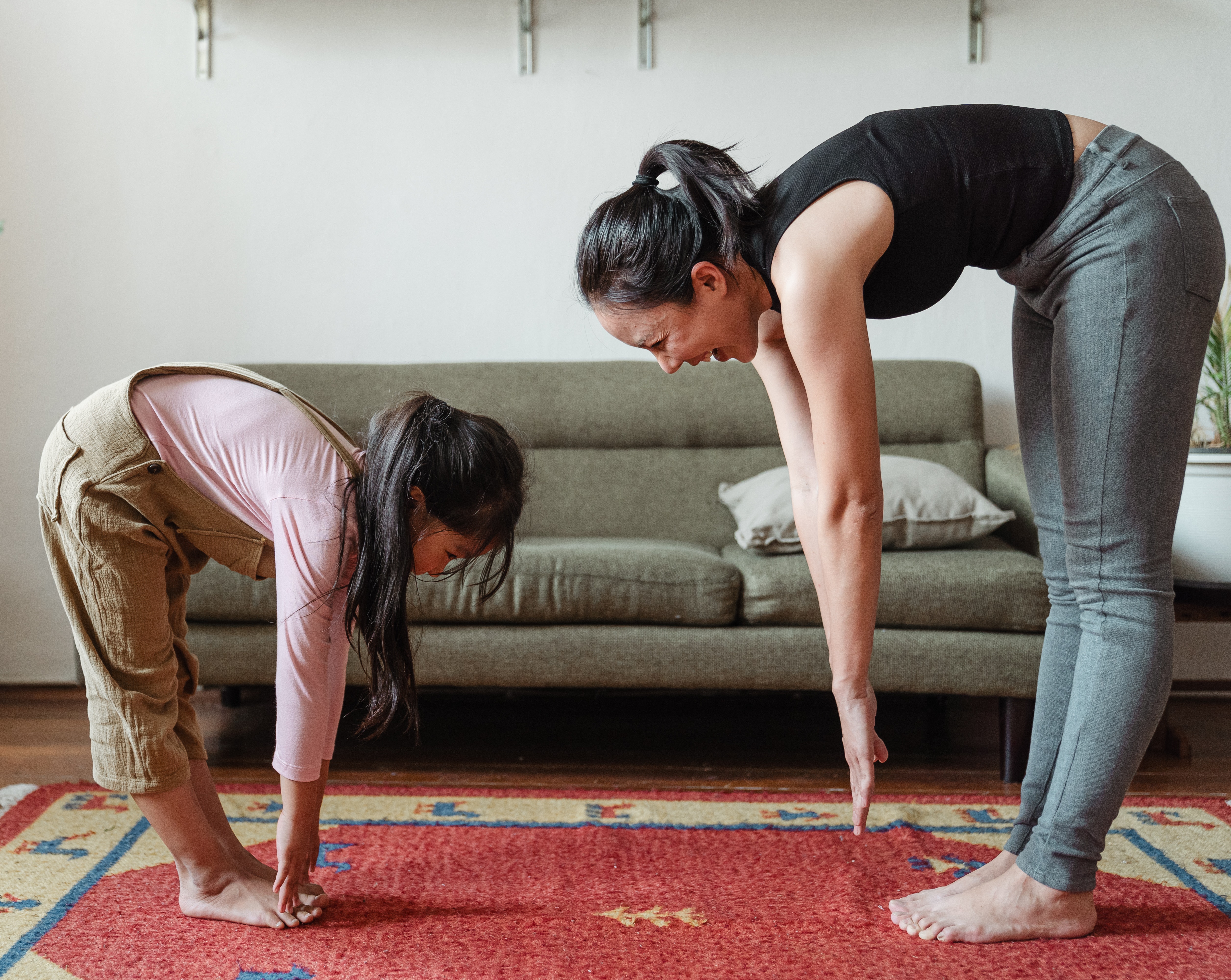 Practicing stretching exercises can better your kid's posture