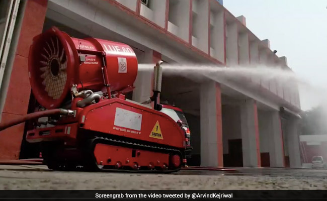 Delhi Government Inducts Two Robots In Its Firefighting Fleet