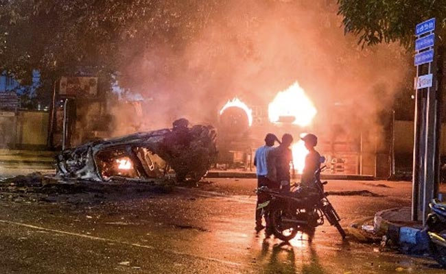 Shots Fired In Air From Lanka PM's Residence As Protesters Breach Gate