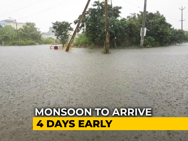 Monsoon Likely To Arrive In Kerala On May 27, Earlier Than Usual