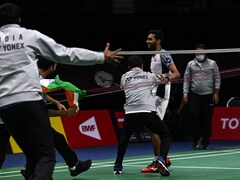 Watch: Indian Badminton Stars' Celebration After Thomas Cup Final Entry