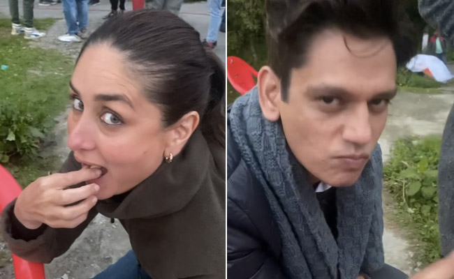 Kareena Kapoor Gives A Demo On The Best Way To Eat French Fries In "Freezing" Weather