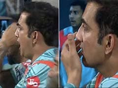 Watch: Gambhir's Joy Turns Into Agony After Rahul Drops Karthik's Catch