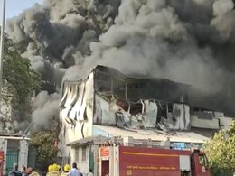 On Camera, Massive Fire At Factory In Navi Mumbai On Camera, Massive Fire At Factory In Navi Mumbai