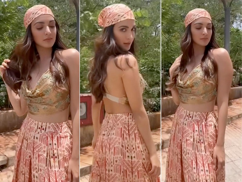 Kiara Advani Is A Chic Boho Girl In A Breezy Summer Co-Ord Set